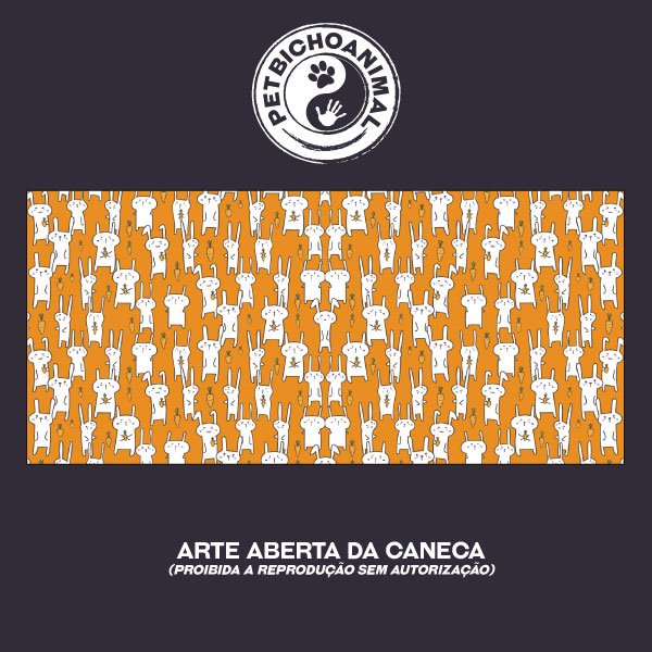 Caneca - Coelhos e Cenouras 2 Caneca - Coelhos e Cenouras 3