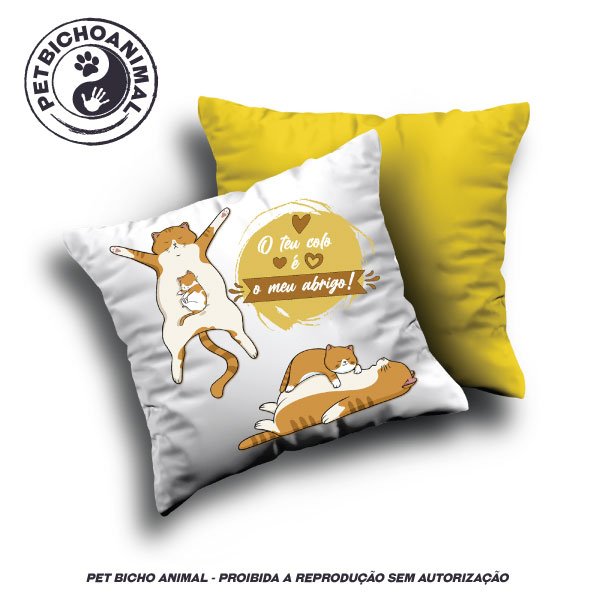 Almofada Teu Colo é o Meu Abrigo 2