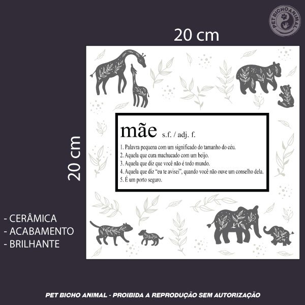 Azulejo Decorativo - Significado de Mãe 2 Azulejo Decorativo - Significado de Mãe 3