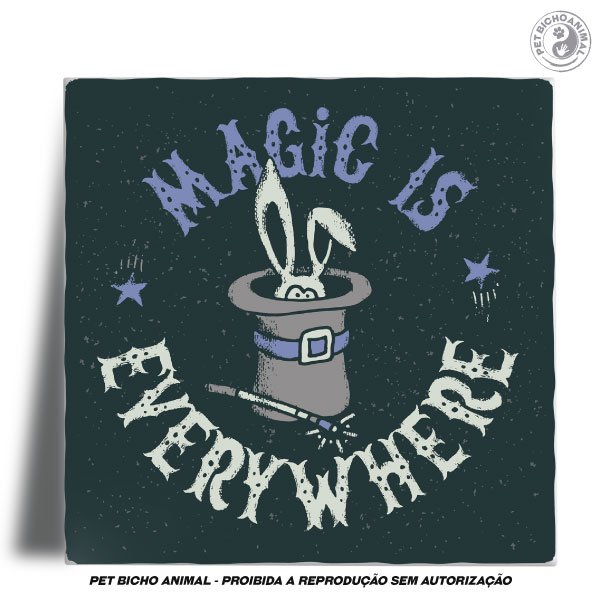Azulejo Decorativo - A Mágica está por Toda Parte 1 Azulejo Decorativo - A Mágica está por Toda Parte 2