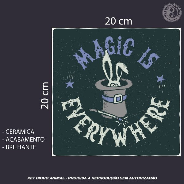 Azulejo Decorativo - A Mágica está por Toda Parte 5 Azulejo Decorativo - A Mágica está por Toda Parte - Imagem 3