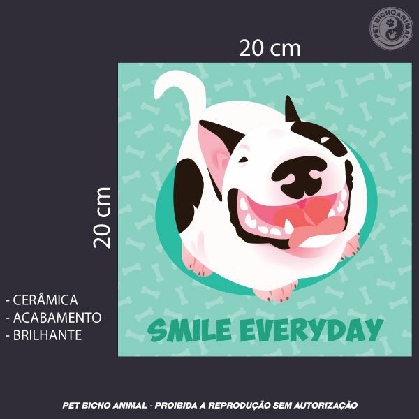 Azulejo Decorativo - Sorria! 5 Azulejo Decorativo - Sorria! - Imagem 3
