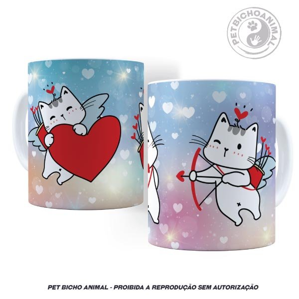Caneca - Gatinhos Cupidos 2