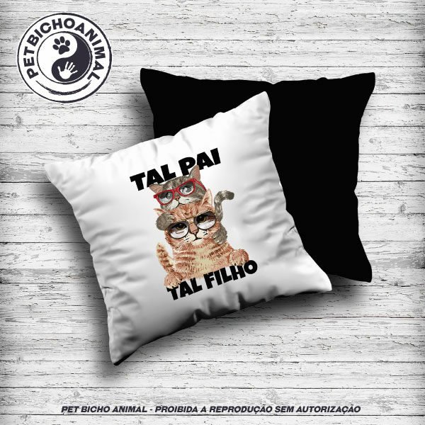 Almofada Tal Pai, Tal Filho 3 Almofada Tal Pai, Tal Filho - Imagem 1