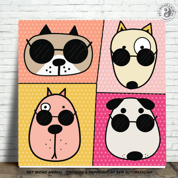 Azulejo Decorativo - Cool Dogs 19