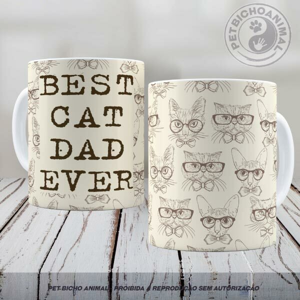 Caneca - Best Cat Dad Ever
