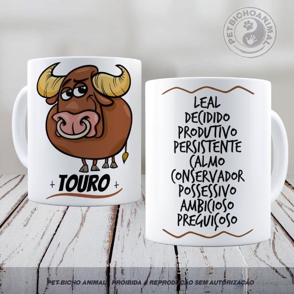 PBACAN-2106141V2A Caneca - Signo Touro 1