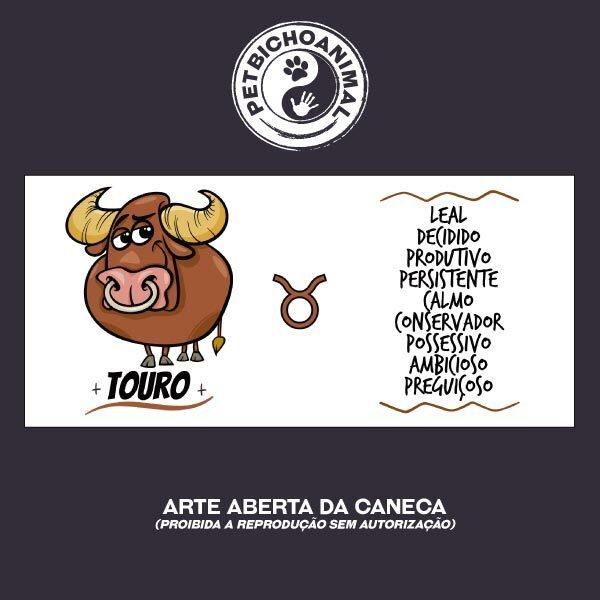 Caneca - Signo Touro 5 Caneca - Signo Touro - Imagem 3