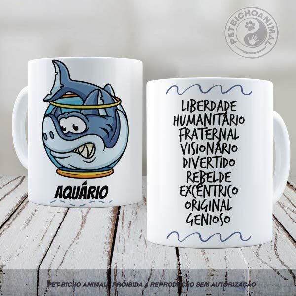 Caneca - Signo Aquário