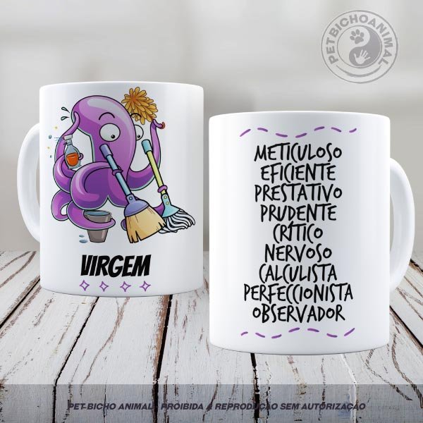 Caneca - Signo Virgem 1