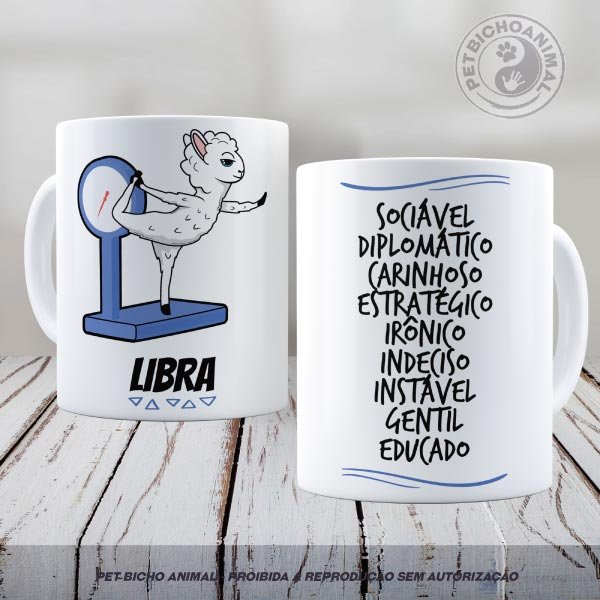 PBACAN-2106148V2A Caneca - Signo Libra 1