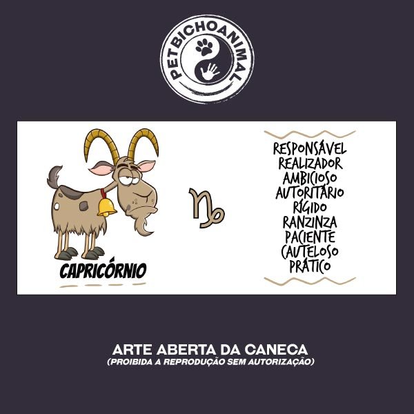 Caneca - Signo Capricórnio 2 Caneca - Signo Capricórnio 3
