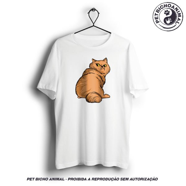 Camiseta - Coleção Pets Divertidos - Cat - Modelo 1 2