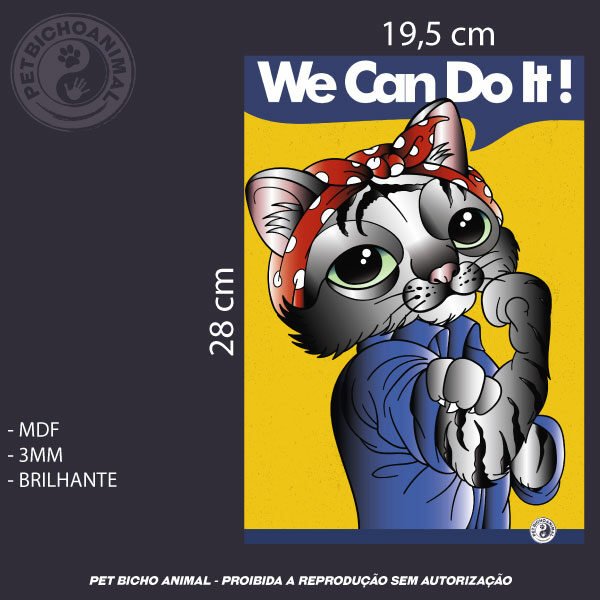 Quadro We Can Do It! 5 Quadro We Can Do It! - Imagem 3