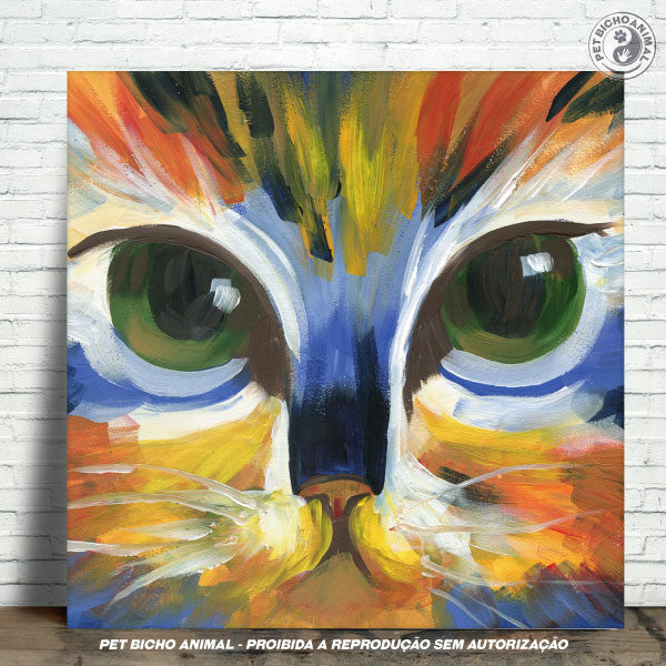 Azulejo Decorativo - Arte de um Gato 20