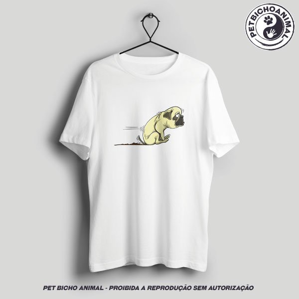 Camiseta - Pug Moonwalk 2