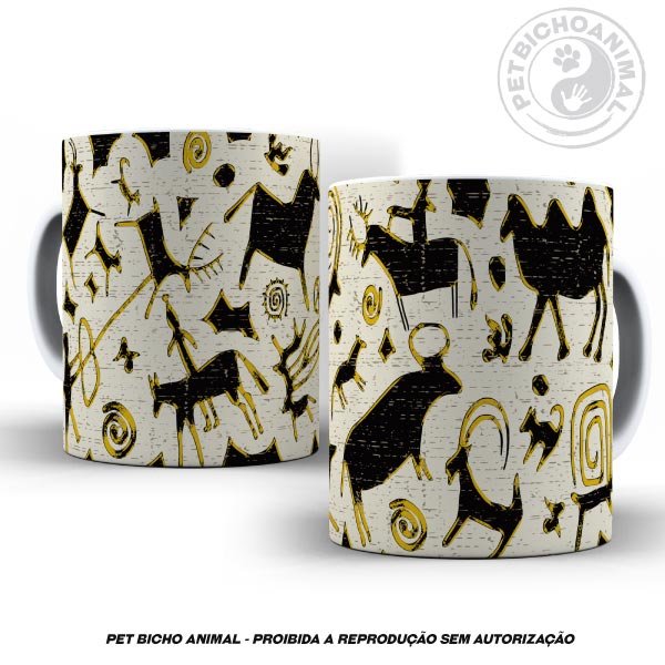 Caneca - Arte Rupestre 2