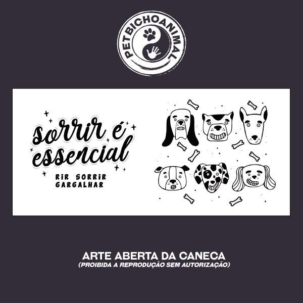 Caneca Sorrir é Essencial 5 Caneca Sorrir é Essencial - Imagem 3
