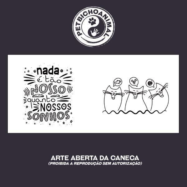 Caneca Nossos Sonhos - Imagem 3