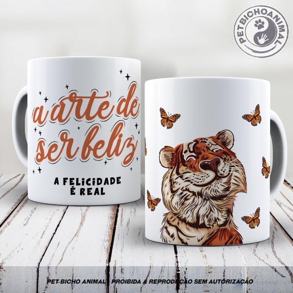 Caneca A Arte de Ser Feliz 1