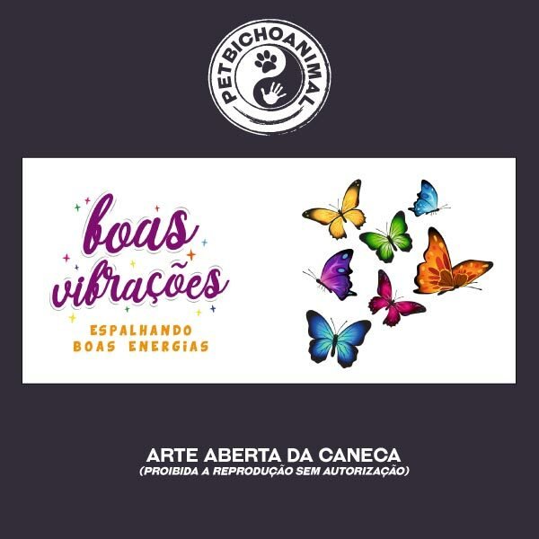 Caneca Boas Vibrações 5 Caneca Boas Vibrações - Imagem 3
