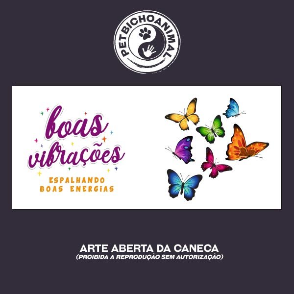 Caneca Boas Vibrações 2 Caneca Boas Vibrações 3