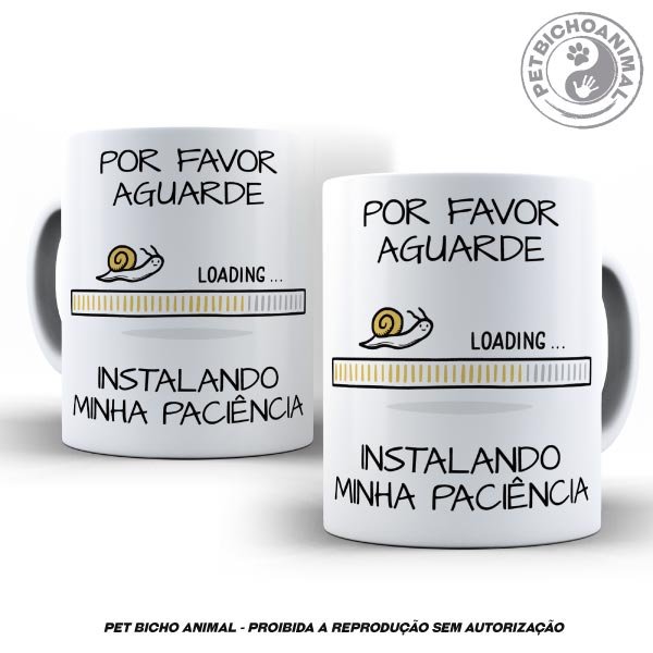 Caneca Instalando a Paciência 2