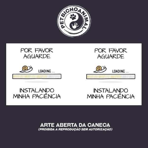 Caneca Instalando a Paciência 3