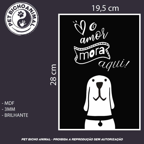 Quadro O Amor Mora Aqui 2 Quadro O Amor Mora Aqui 3