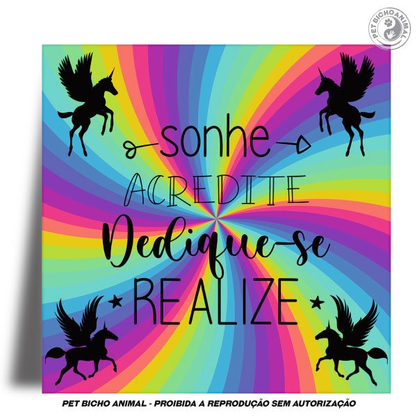 Azulejo Decorativo - Sonhe, Acredite, Dedique-se, Realize 1 Azulejo Decorativo - Sonhe, Acredite, Dedique-se, Realize 2
