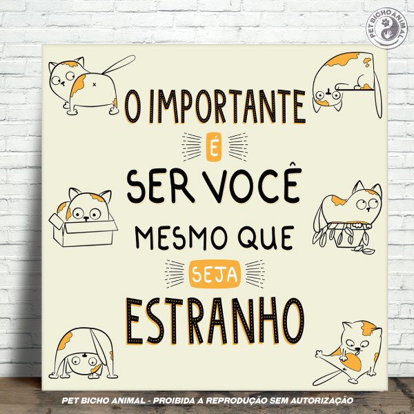 Azulejo Decorativo - Seja Você Mesmo 1