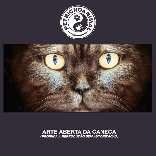 Caneca Cara de Gato Preto - Imagem 3