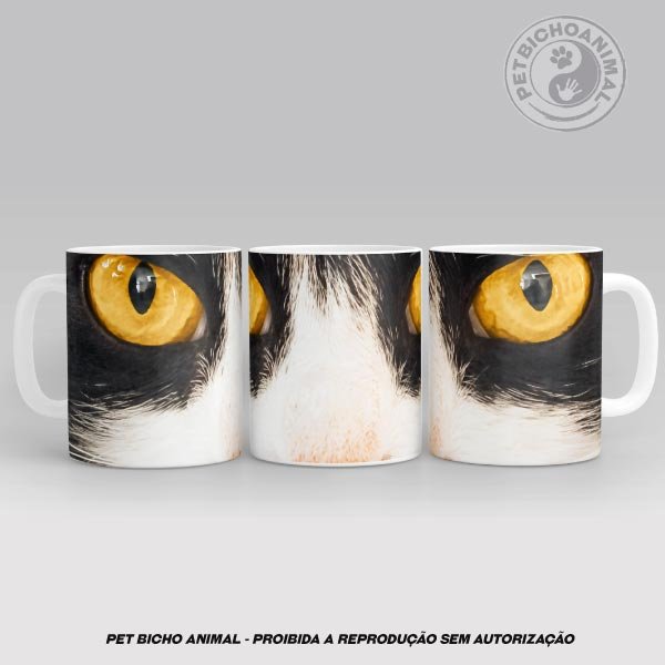 PBACAN-2203198A Caneca Cara de Gato Frajola 1