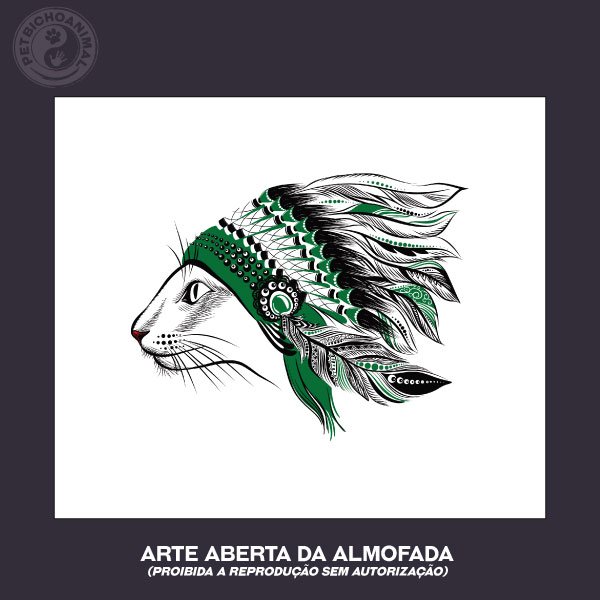 Almofada Indian Cat 3