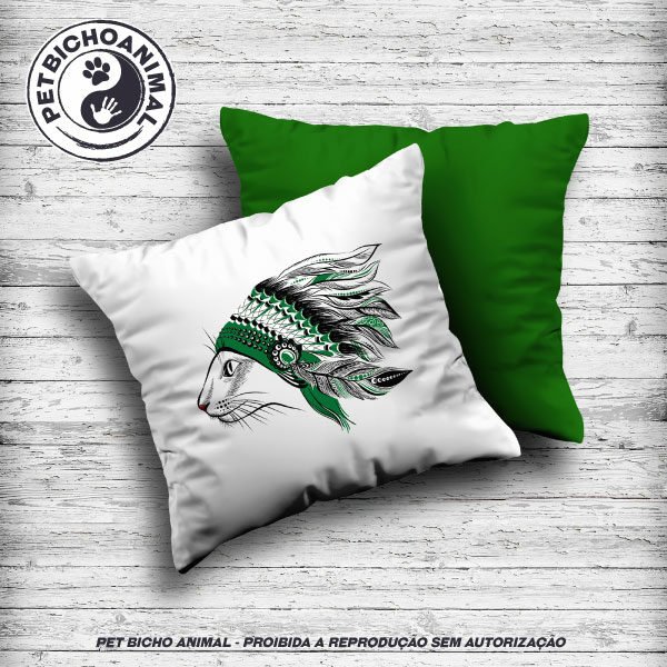 Almofada Indian Cat