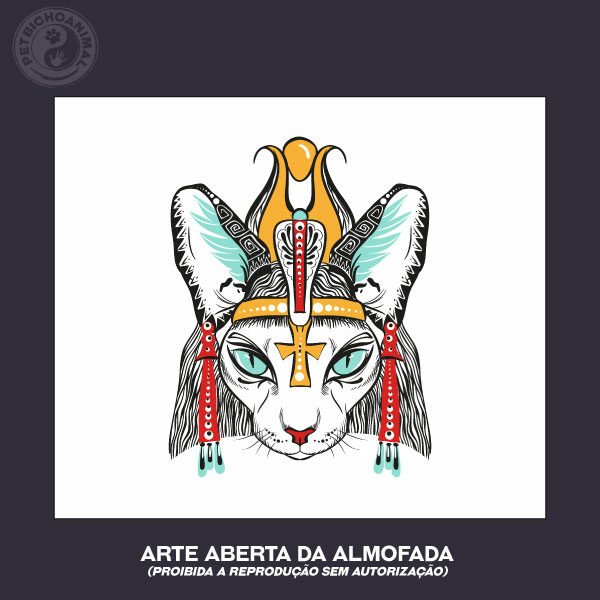 Almofada Nefertiti Cat - Imagem 3