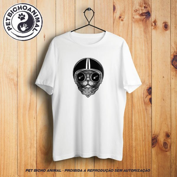 Camiseta - Gato Aviador