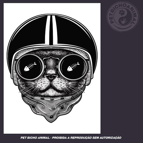 Camiseta - Gato Aviador 3