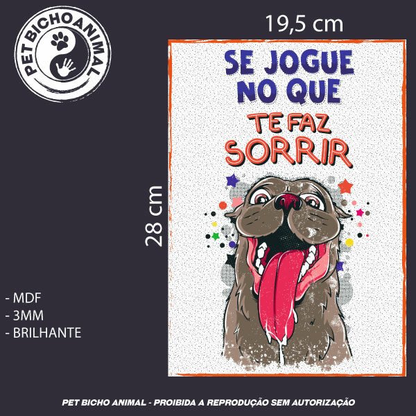 Quadro Se Joga no que te Faz Sorrir - Imagem 3