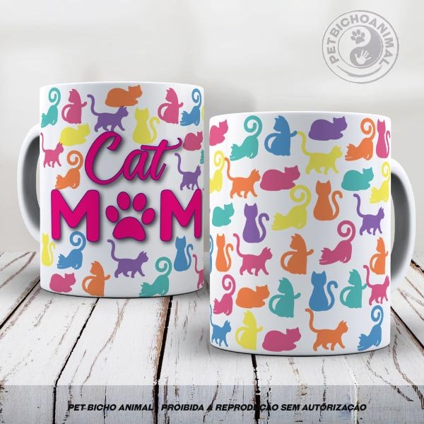 Caneca Cat Mom 1