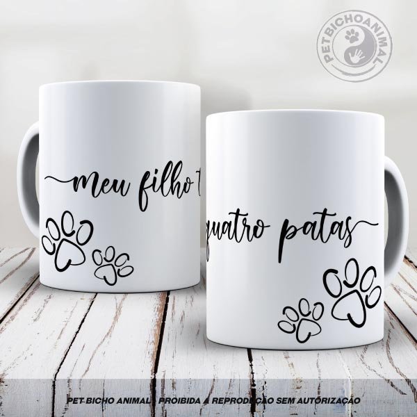Caneca Filho de 4 Patas 1