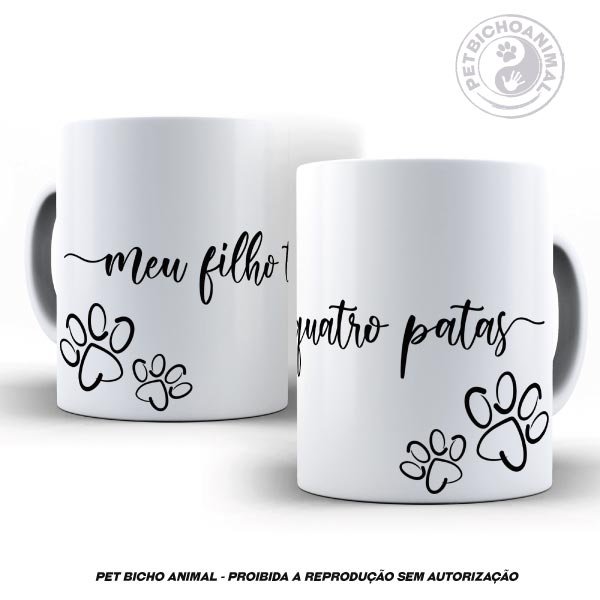 Caneca Filho de 4 Patas 2