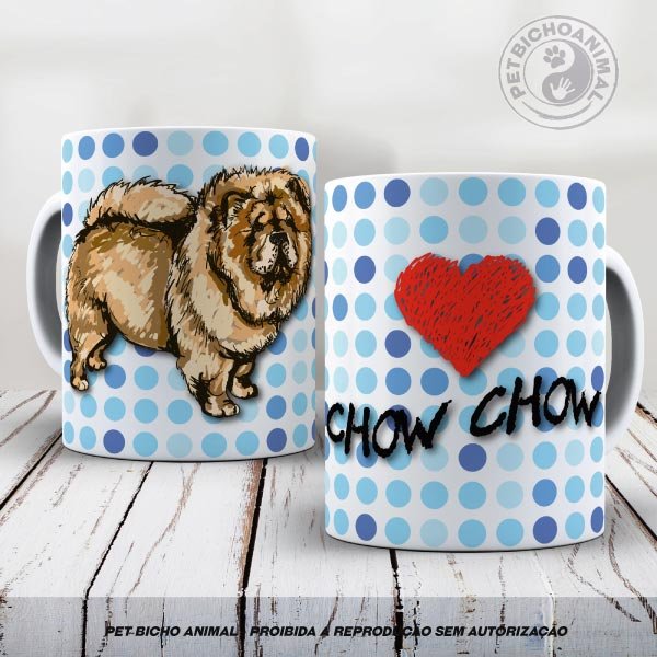 Caneca Chow Chow 1