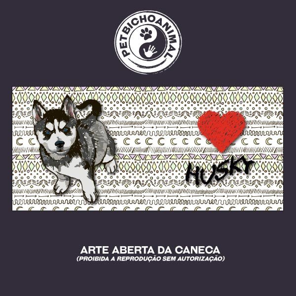 Caneca Husky 2 Caneca Husky 3