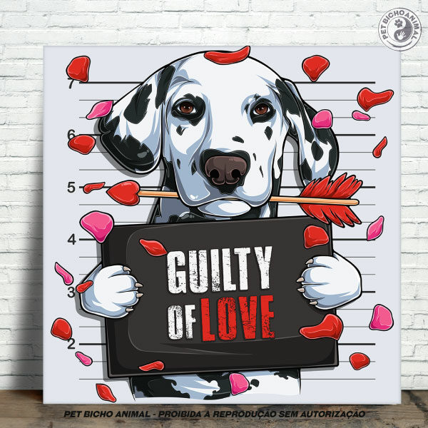 Azulejo Decorativo - Guilty of Love - Dálmata 20