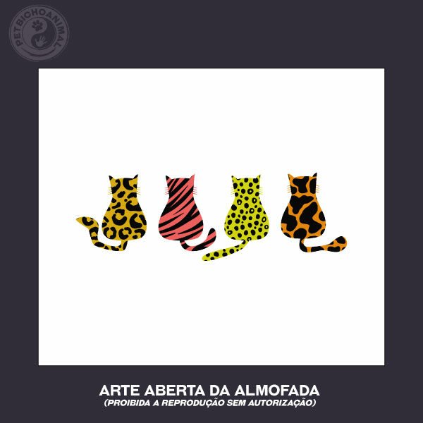 Almofada Gatinhos Pintadinhos - Imagem 3