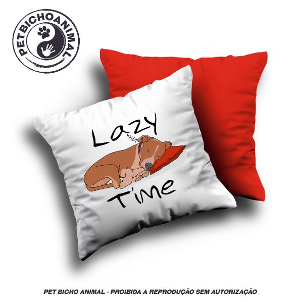 Almofada Hora da Preguiça 1 Almofada Hora da Preguiça 2