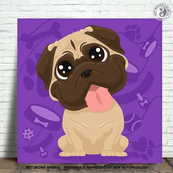PBAAZU2207081A Azulejo Decorativo - BullDog 1