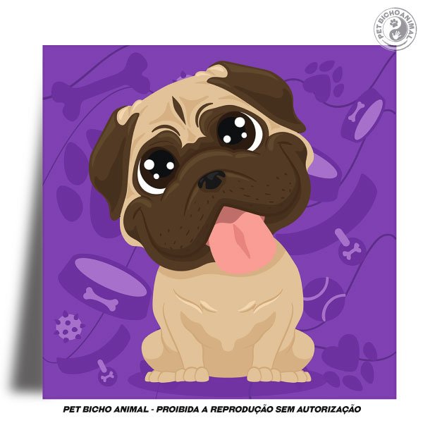 Azulejo Decorativo - BullDog 1 Azulejo Decorativo - BullDog 2