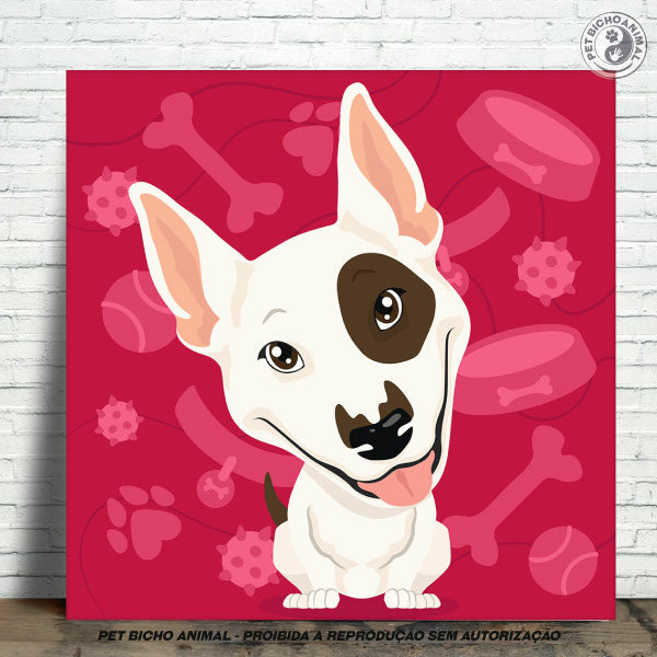 Azulejo Decorativo - Bull Terrier 18